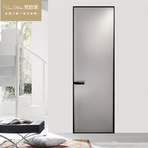 极简窄边门长虹玻璃门玻璃门卫生间门平开门无框玻璃门隐框门定制