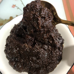 蚕豆酱安徽六安特产农家手工自制传统原味大酱蘸酱正宗豆瓣酱豆子