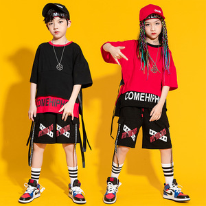 帅帅的小男孩yesok98k舞蹈表演服装六一儿童燃烧我的卡路里演出服