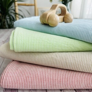 A类色织全棉水洗棉布头格子纯棉布料枕套靠垫床单被罩布可定制