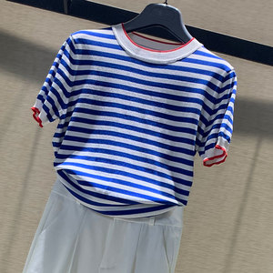 哥弟条纹t恤