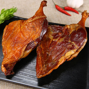 咸鸭腿风干手工