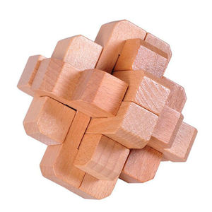 回首锁 木质鲁班锁 孔明锁 二十四锁 十五通 取宝 六通 九通 三通