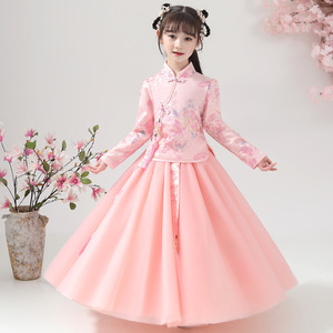 粉色秀禾服秋冬2022年新款中式新娘服结婚礼服嫁衣花作衣旗舰店