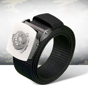 勤务内腰带保安常服皮带正宗尼龙军迷制式军人男士执勤国徽皮带