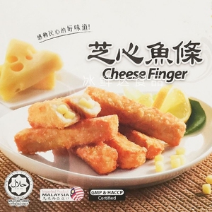 马来西亚eb芝士鱼条芝心鱼条奶酪鱼条冷冻西餐油炸小吃500g20条
