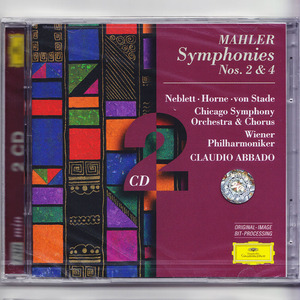 mahler 马勒 第二交响曲 复活 / 阿巴多 2cd 原版进口 4530372