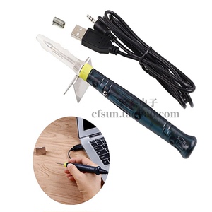 迷你USB电烙铁USB电洛铁络铁电焊笔家用学生手机维修锡焊焊接工具