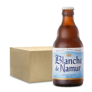 整箱比利时进口精酿blanche de namur杜巴克娜慕尔白啤酒330ml*24