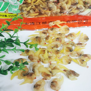 大连特产无沙即食花蛤蜊肉干文蛤花蛤海鲜干货蚬子干味道鲜美250g