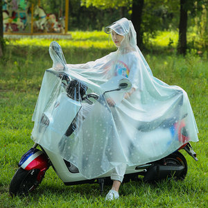 电动车雨衣成人骑行男女韩国时尚电瓶车雨披自行车加大摩托车雨衣