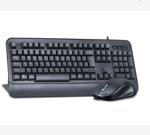 金正J207有线键鼠套装USB键盘鼠标高键帽套件台式机笔记本电脑