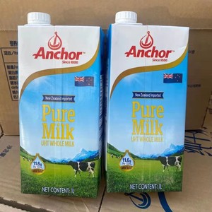 503人付款淘宝2件包邮新西兰进口牛奶全脂anchor安佳牛奶早餐1l*12盒