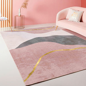 水晶绒地垫客厅沙发茶几飘窗地毯卧室床边进门走廊地垫140*200