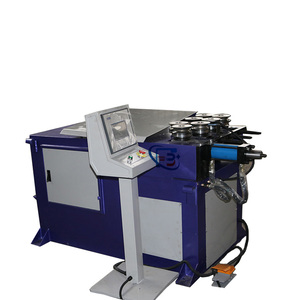 全自动盘管机伺服自动弯弧机七轴滚圆机液压农业大棚弯管机模具