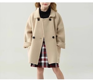 裁缝学苑TS18双面羊绒大衣纸样儿童外套羊毛呢男女童呢子外套样板