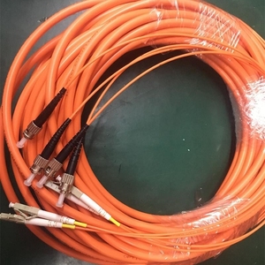 四芯多模尾缆4芯6/8/12芯双模lc-st-sc-fc分支缆束状光纤跳线尾钎