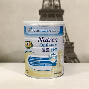 港版 雀巢佳膳益生成人营养奶粉益生菌配方奶粉低糖低钠800g