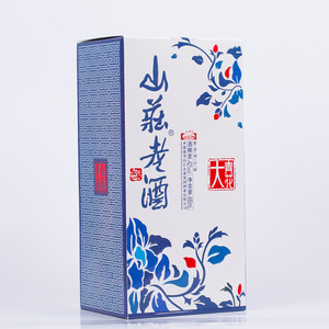 和合承德特产平泉山庄老酒大青花 白酒 42度浓香型 480ml单瓶装