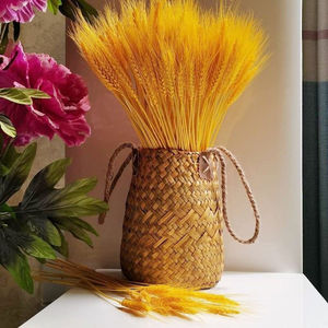 金色麦穗干花黄金金麦穗干花客厅装饰摆件开业大麦穗花束金穗稻穗