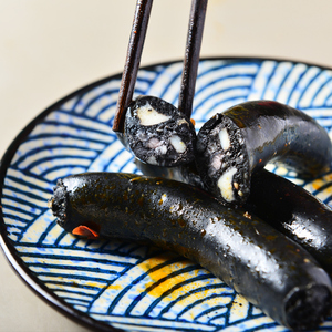 鑫谷盛墨斗鱼香肠10根黑墨鱼肠日韩煮物关东煮火锅串串香麻辣烫食