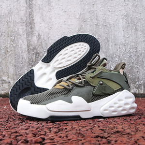 安踏男板鞋休闲鞋2019春夏季新款官方正品时尚霸道休闲鞋11928088