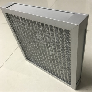 初效板式过滤器中效袋式过滤器g4空气过滤网油烟波纹铝金属网