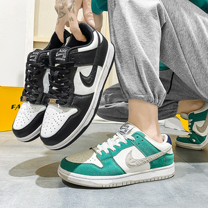aj男鞋蒂芙尼绿dunk sb板鞋增高官网aj1低帮黑白熊猫女鞋low情侣