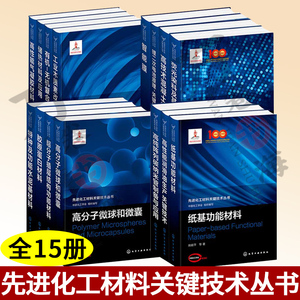 先进化工材料关键技术丛书 全15册 超分子结构功能材料高性能气凝胶有机无机复合分离膜锂二次电池材料高分子微球 储热材料及应用