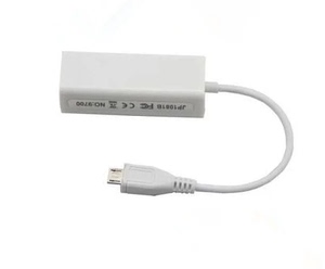 MINI Micro USB转网线接口以太网转接器OTG有线上网安卓平板网卡