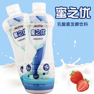 蜜之优原味乳酸菌饮料1.5L锦乔蜜之多乳酸菌发酵优格乳浓缩饮料