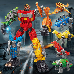 新品变形玩具金刚五合体恐龙修罗王霸王龙机器人模型嚎叫男孩礼物