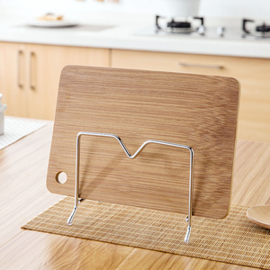 居家家不锈钢砧板架锅盖架厨房用品置物架放锅盖架子案板架菜板架