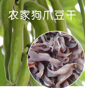 狗爪豆干农家自晒狗仔豆干250g广东罗定特产虎爪豆干货煲汤材料