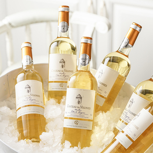 法国原瓶进口贝尔热拉克bergerac赛美蓉长相思半甜白葡萄酒 2018