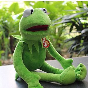 日本代购 kermit the forg 芝麻街科密特青蛙科米蛙玩偶公仔