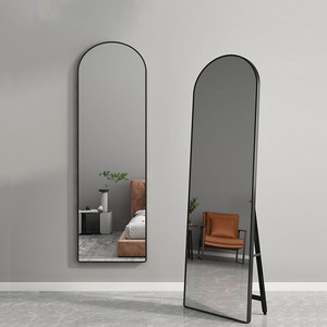 半身镜子落地网红户外拍照ins风试衣镜宿舍少女家用全身镜卧室