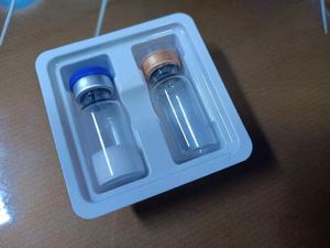 2ml2支西林瓶托盘专业厂家定制各种包装塑料托盘pvc,ps,pp