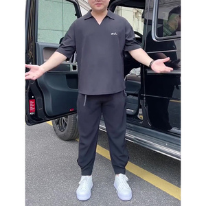 夏季全身搭配男