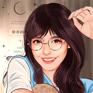 真人照片转手绘头像q版卡通绘画素描肖像漫画人物礼物设计定制约