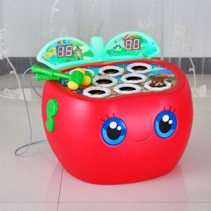 打地鼠机投币街机家用商用台式游艺机娱乐设备儿童苹果双人游戏机