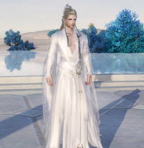 剑网3剑三 白菩提禅音 净尘 素妆 华月 霜镜盒子衣服黑发白发头纱