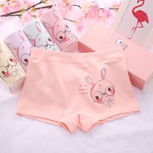 女童内裤不夹屁股pp儿童小孩纯棉平角短裤抗菌夏天穿裙子不曝光