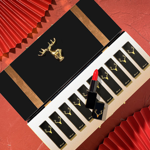 阿玛尼一鹿有你豪华高档口红大牌正品礼盒套装七夕情人节女生日礼