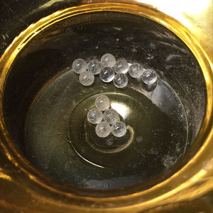 五明fo学院天降坚固子 少有3mm大颗 特价20元3颗 舍利塔用品