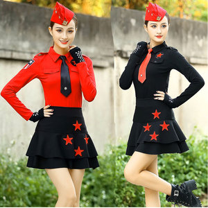 水兵舞上衣女纯棉