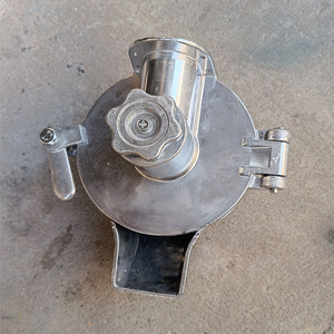 高压140型磨浆机配件铝合金机头零件通用家用豆浆机磨头粗细可调