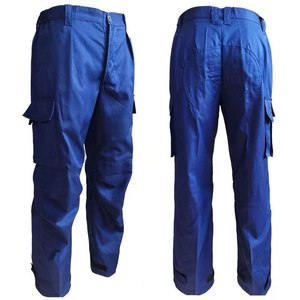 消防员火焰蓝夏季作训裤冬季长裤子冬季多口袋耐磨工作工装裤