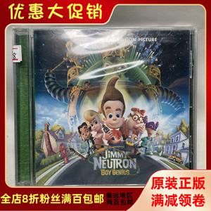 O全新未拆CD 原声 OST 天才小子吉米  Jimmy Neutron Boy Genius