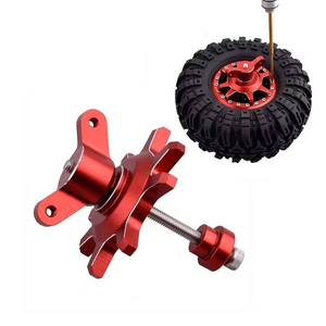RC遥控模型车攀爬车轮胎轮毂夹胎器1.9寸锁胎拆胎器2.2寸压胎工具